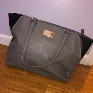 Nine West Gray and Black Purse